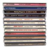 Collection of 12 Assorted Music Compact Discs