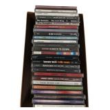 Box Lot of Assorted Music CDs