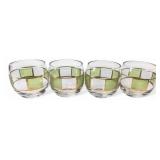 VTG Culver Prado Roly-Poly Glasses, 3.25' H