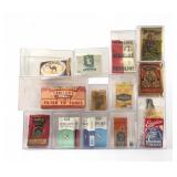 Collection of Vintage Tobacco and Cigarette Packs