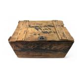 VTG Wooden Beer Crate Flint, MI