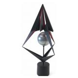 MCM Geometric Metal Table Sculpture, 20' H