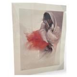 Ozz Franca 'Winter' Limited Edition Lithograph
