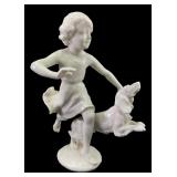 Hutschenreuther Selb Porcelain Figurine, Girl with