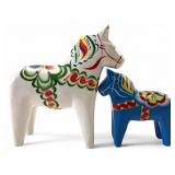 VTG Nils Olsson Dala Horses, 4' and 6' H