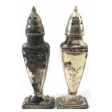 La France Silver Co. Salt and Pepper Shakers, 5.25