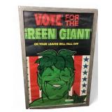 Green Giant Vote For The Green Giant Poster