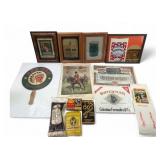 VTG Tobacco Memorabilia Collection, Red Man, Lucky