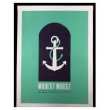 Modest Mouse Concert Screenprint Poster, 18x24'