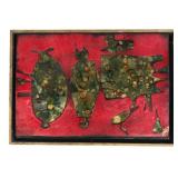 MCM Sherry Shrut Enamel on Board Artwork