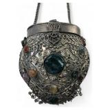 VTG Sajai Handcrafted Filigree Metal Purse