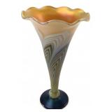 Steven Lundberg Glass Art Hand-Blown Art Glass Vas
