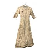 Edwardian Cotton Lawn and Lace Tea Dress