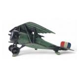 Cast Iron French Biplane Doorstop
