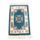 VTG Chinese Art Deco Style 100% Wool Pile Rug