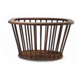 MCM Arthur Umanoff Attributed Walnut Magazine Rack