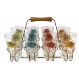 MCM Federal Glass Skyrockets Entertainers Set