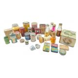 Vintage Apothecary and Kitchen Tins and Bottles