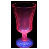 (3) VTG Indiana Glass Recollection Water Goblets