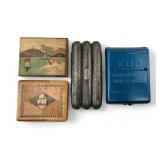 Vintage Top Cigarette Roller and Assorted Cases