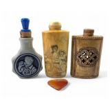 VTG Snuff Bottles, P¶schl-Schmalzler and Bone