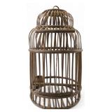 Bamboo Birdcage, 18' H
