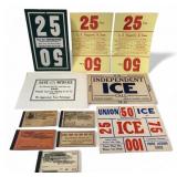 Vintage Ice Industry Advertising and Coupon Book C