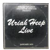 Uriah Heep - Live - Vinyl Record - VG+