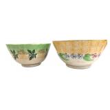 James Reeves Stoke-on-Trent Earthenware Bowls