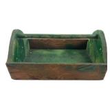 Wooden Tool Caddy with Handle