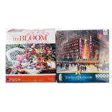 NIB Thomas Kinkade & Sure-Lox Jigsaw Puzzle Lot
