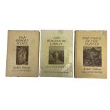 1957 Kahlil Gibran Three Book Collection
