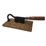 Antique Lever-Action Tobacco Cutter