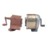Boston and Unbranded Vintage Pencil Sharpeners