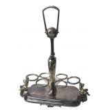 Victorian Style Cruet / Egg Cup Stand