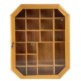 Albert E. Price Wooden Display Case