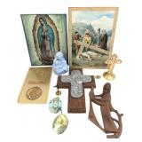 Mixed Lot of Religious Collectibles