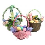 Set of Three Easter Decorative Baskets