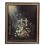 Jenkins Floral Garden Artwork, 16" x 20"