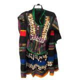 Banjara Style Embroidered Mirror Work Dress Set