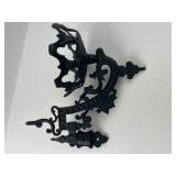 Cast Iron Wall-Mounted Oil Lamp Holder