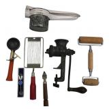 Mixed Lot of Vintage Kitchenware & Souvenir Spoon