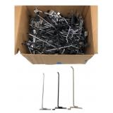 Assorted Metal slatboard Display Hooks