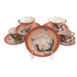 Betson Hand Painted Dragon Tea Set