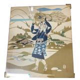 Toshijiro Inagaki Ohara Woman Woodblock Print