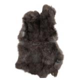 Brown Fur Pelt, 18" Long