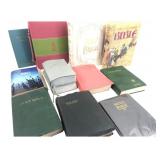Mixed Lot of Assorted Bibles and Testaments