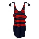 VTG Wool Bathing Suit with Cut-Out Sides
