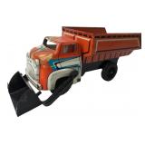 Wyandotte Tin Dump Truck with Front Blade
