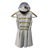 Military-Style or majorette outfi and Matching Hat